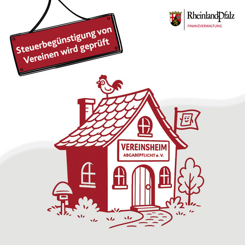 Bild mit Vereinshaus